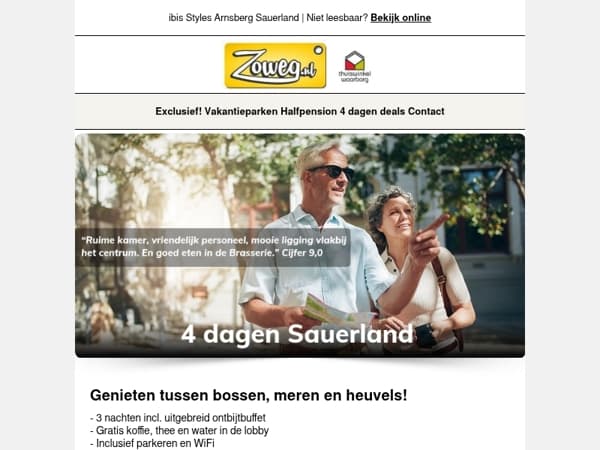 4 dagen Duitsland nu 79,-