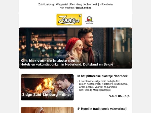 3 dagen Achterhoek + diner v.a. 85,-