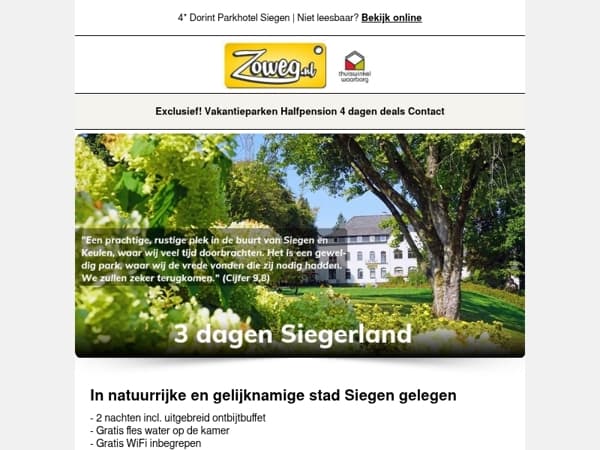 3 dagen Maas en Waal v.a. 98,-