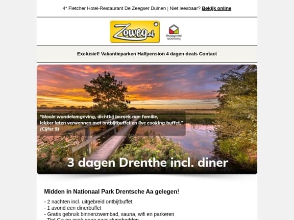 3 dagen Duitsland v.a 70,-