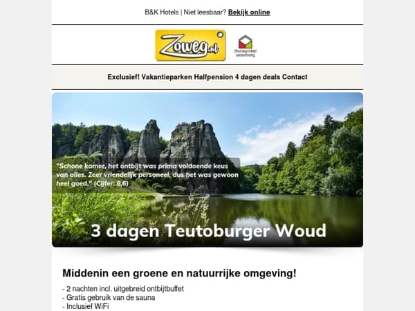 3 dagen Zutphen + diner v.a. 109,-